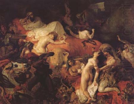 Eugene Delacroix La Mort de Sardanapale (mk32) china oil painting image